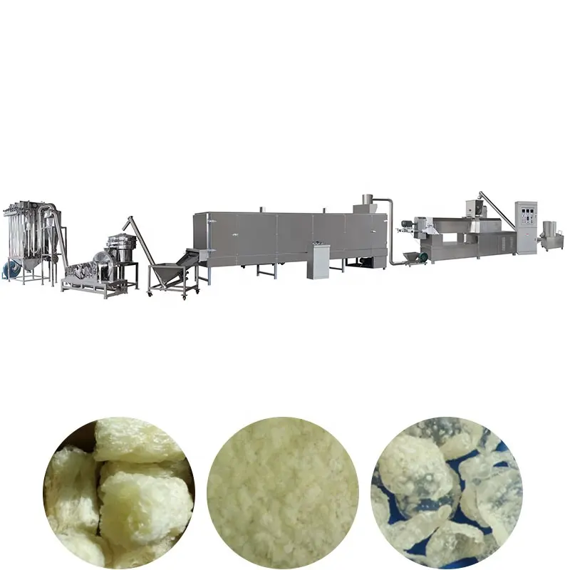 Oil Drilling Twin Screw Extruder Modified Starch Machine Pregelatinized Starch Machine