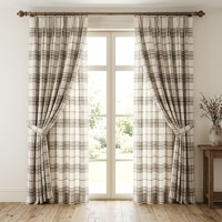 Voilages à carreaux teints en fil 150 GSM pour salon et hôtel, occultants et semi-occultants, haute protection UV