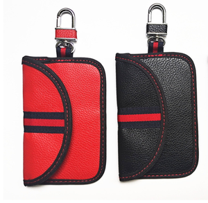 Bolsa Faraday para Llaves, Protector <span class=keywords><strong>de</strong></span> Llaves Premium, <span class=keywords><strong>Bloqueador</strong></span> <span class=keywords><strong>de</strong></span> Señal RFID para Automóvil, Estuche <span class=keywords><strong>de</strong></span> Seguridad para Automóvil, Bolsa Anti-Robo - Product Image 1
