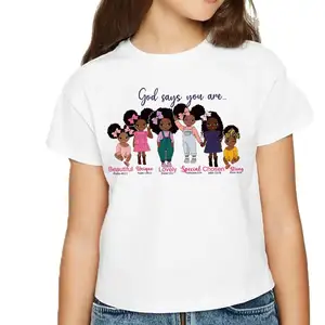 수채화 검은 소년 소녀 Pacthes 옷에 DIY 여성 티셔츠 자켓 열 스티커 철 열전달 장식 Appliqued