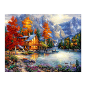 wholesale 5d Diy Diamond Painting Cross Stitch Elephant Full Drill Mosaic Picture Diamond Embroidery Home wall Decor