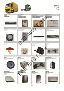 1400707 centro del pannello tergicristallo per camion <span class=keywords><strong>DAF</strong></span> LF45 LF55 per pezzi di ricambio per camion serie <span class=keywords><strong>DAF</strong></span> LF - Product Image 6