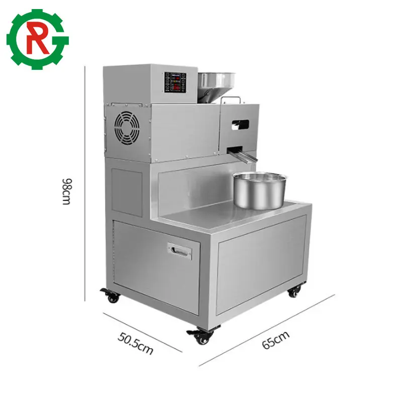 Household soybean oil extruder machine extraction olive oil machine