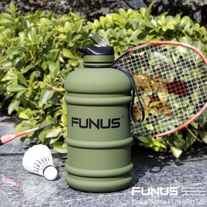 <strong>Army</strong> Green 2.2L Big <strong>Water</strong> <strong>Bottle</strong> BPA Free Half Gallon <strong>Water</strong> <strong>Bottle</strong> Jug Reusable <strong>Water</strong> <strong>Bottle</strong> for Men Women Fitness Sports Gym - Product Image 6