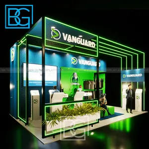 Stan pameran iklan mobil Expo stan pameran stan Modular portabel Stan dengan dudukan