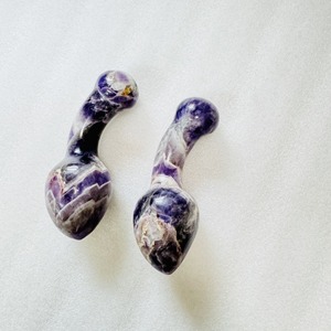 أحجار كريمة شرجية طبيعية كريستال قضبان اصطناعية تدليك صولجانات يوني للنساء صولجانات يوني - Product Image 2