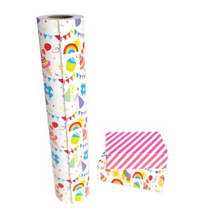 Eco-Friendly Recyclable Double-Sided Coated Art <b>Paper</b> <b>Wrapping</b> <b>Paper</b> Roll for Gift & Craft Use (35-100GSM Thickness) - Product Image 1