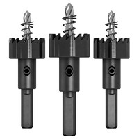 Scie cloche BEILI HSS 6542 avec trou de centrage intégré 16-80mm et foret pilote pour perçage de tôles fines en acier inoxydable et en fer