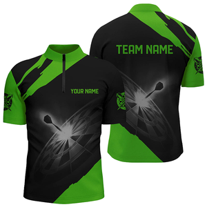 Camisetas Deportivas Sublimadas Personalizadas al por Mayor para Billar, con Diseño de Logotipo de Equipo, Transpirables, de Secado Rápido y Manga Corta - Product Image 1