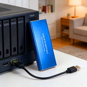 M.<span class=keywords><strong>2</strong></span> NGFF 固态硬盘，带 Type-B Micro B 接口 USB3.0 铝制外置移动硬盘盒 SSD M.<span class=keywords><strong>2</strong></span> - Product Image 2