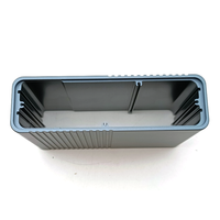 Boîtier en alliage d'aluminium extrudé pour la conception de circuits imprimés, indice de protection IP54, boîtier électronique extérieur avec personnalisation