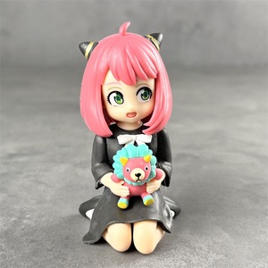 Encantadores dibujos animados lindos SPY <span class=keywords><strong>Anya</strong></span> figuras de acción PVC accesorios de coche decoración de escritorio niños 3D muñeca juguetes colección de regalos al por mayor - Product Image 3