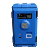 Sunmax Elektrische Kommerzielle Isolierte PU-Speisenwärmebox mit Edelstahloberfläche für Catering, Restaurant, Mahlzeiten-Transport und -Lagerung