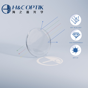 Lentes Ópticas Nuevas con Recubrimiento Azul 1.56, Anti-Reflejantes, Anti-Deslumbrantes, SHMC, Bloqueo de Luz Azul, para Conducir - Product Image 4