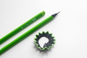 Matite in Grafite FSC Verde e Nera 2B/HB, Alta Qualità per Scrittura e Disegno, per Scuola Superiore e Ufficio - Product Image 5