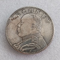 [Peut tirer une épée] Pièce de monnaie à mécanisme de coupure sur mesure, thème Statue de divinité, avec différentes faces, pour articles d'ameublement