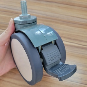 ZOGO Designer-Lenkrollen <span class=keywords><strong>100mm</strong></span> Medizinische Doppelrad-Lenkrolle - Product Image 5