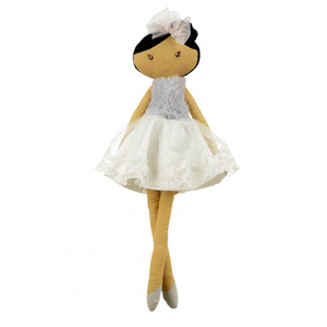 Kızlar için özel yumuşak oyuncak peluş bebek yeni tasarım bale elbise balerin bebekler - Product Image 6