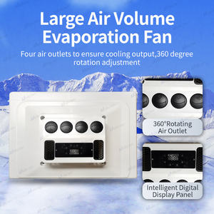 مكيف هواء علوي جديد 12 فولت 24 فولت لموقف السيارات والشاحنات-نظام تبريد كهربائي مع ضمان لمدة سنة - Product Image 4