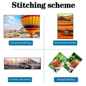 Màn Hình Quảng Cáo Giá Đỡ Sàn Trong Nhà 43 49 55 Inch Màn Hình Lcd Siêu Hẹp <span class=keywords><strong>1080P</strong></span> 1X2 2X2 2X3 3X3 - Product Image 2