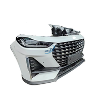 Pour Jetour X70 PLUS Pare-chocs avant de haute qualité équipé d'une grille de ventilateur de radiateur, d'un amplificateur en métal et de phares