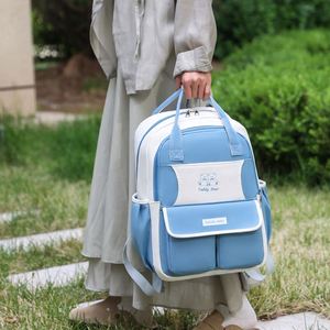 Outdoor Travel Baby Supplies Storage Bag Simple <b>Large</b> Capacity Mommy <b>Backpacks</b> - Product Image 5