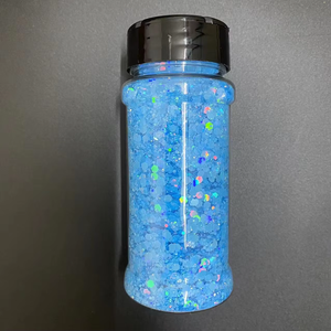 Poudre de paillettes de Noël en polyester résistant aux solvants PET en gros pour l'art des ongles et les gobelets - Product Image 2