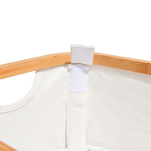 Youlike Hot-Sales Panier à Linge Pliable pour le Stockage, Vêtements Serviettes Couvertures Jouets Organisateur Avec Bambou Rim - Product Image 6