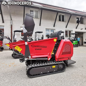 Mini-dumper chenillé hydraulique Rhinoceros 800 kg <span class=keywords><strong>à</strong></span> benne basculante haute avec moteur diesel <span class=keywords><strong>Kubota</strong></span> pour la construction et l'agriculture |   XN800 - Product Image 5