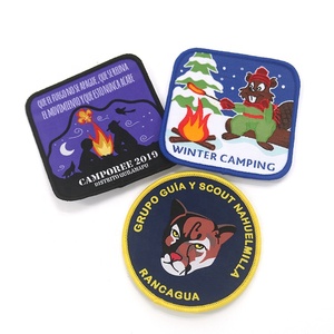 Badges en forme d'animaux tissés à la <span class=keywords><strong>Machine</strong></span>, Badges artisanaux de tigre, vente directe d'usine, pièces - Product Image 2