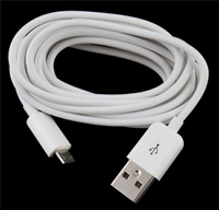 Kabel Pengisi Daya 1m V8 Micro USB untuk Android