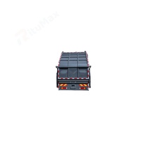 Camion compacteur de déchets diesel personnalisé avec système d'armes hydrauliques efficaces pour les opérations de collecte des déchets solides municipaux