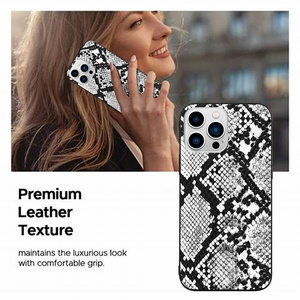 Hàng Mới Về Thiết Kế Độc Đáo Thời Trang Nhất Ốp Da Pu Vân Da Rắn Cho Điện Thoại <span class=keywords><strong>Apple</strong></span> <span class=keywords><strong>Iphone</strong></span> 13 Pro Max Ốp Lưng - Product Image 5