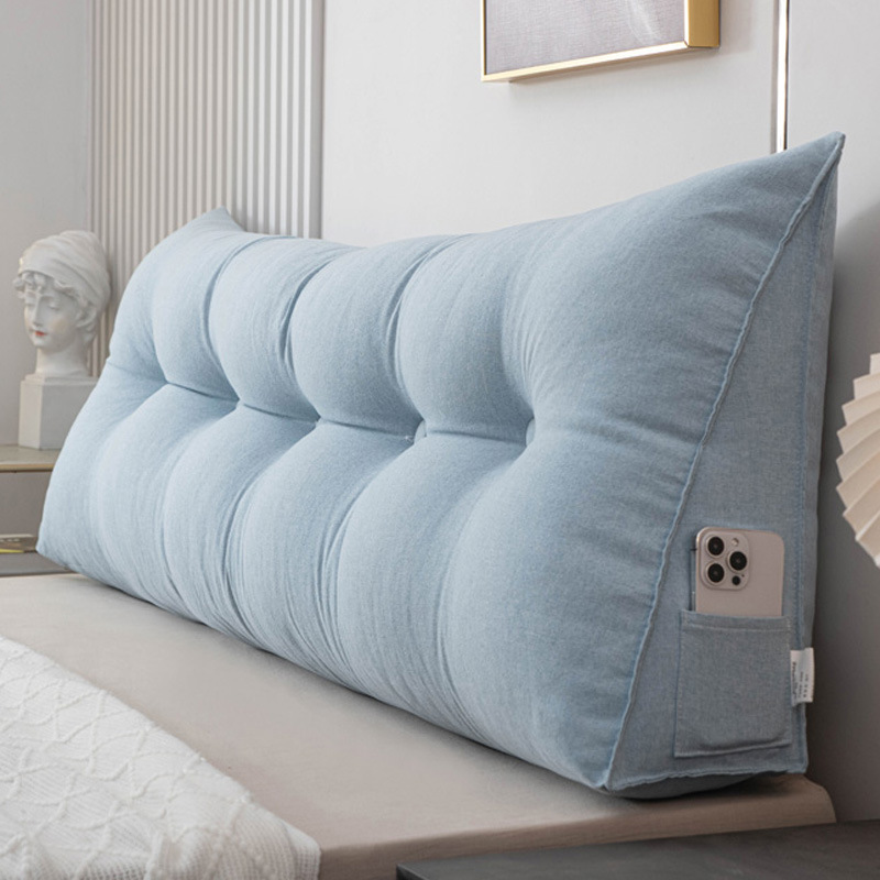 Blu azzurro-bianco-lino