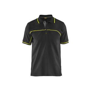 BLAKLADER - 338910509933XS Polo noir/jaune-EAN 7330509553763 T-SHIRTS ET POLO DE TRAVAIL - Product Image 1