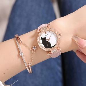 Valentine's Day Gift <b>Set</b> for Women 2Pcs Fashion <b>Watch</b> & Bracelet <b>Set</b> - Product Image 4