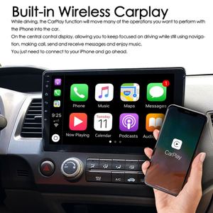Radio para Auto con CarPlay y Voz AI de 8GB+128GB para Honda Civic 8 FK FN FD 2005-2012, Navegación GPS, Android 13, Reproductor Multimedia de Video 2Din - Product Image 3
