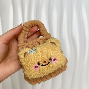 เคสหูฟังโครเชต์น่ารักแบบมินิสั่งทำได้ ขายส่ง กระเป๋าเก็บหูฟังถักไหมพรมทำมือ - Product Image 5