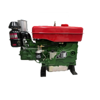 Moteur diesel en gros KM138 25HP, monocylindre refroidi par eau, norme d'émission Euro 3, pour travaux de construction et agricoles