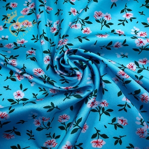 100% polyester satin vải giấy in kỹ thuật số in cho phụ nữ vải - Product Image 4