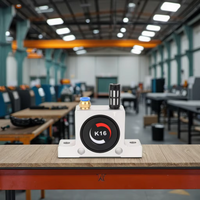 K-Typ K8 Pneumatischer Turbinenfilter-Vibrator aus Aluminiumlegierung mit Automatischer Steuerung für Industrielle Luftvibrationstrichter