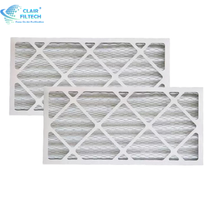 Nouveau pré<span class=keywords><strong>filtre</strong></span> plissé en fibre synthétique personnalisé <span class=keywords><strong>G4</strong></span> pliable <span class=keywords><strong>à</strong></span> plat avec porosité de 0,3 micron de qualité hospitalière pour l'efficacité des systèmes HVAC - Product Image 5