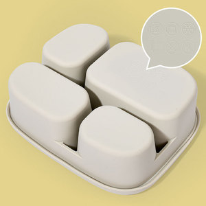 Silicone Food <b>Storage</b> Container Space Saving Folding Transparent Lunch <b>Box</b> Kitchen Container Suitable for <b>Camping</b> - Product Image 5