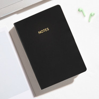 Personalisiertes Logo: Direkt vom Hersteller – Büro & Schule Tragbares Notizbuch A6 aus Leder/PU mit Linien, Karos oder leeren Seiten