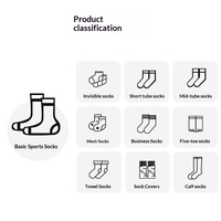 Chaussettes décontractées pour femmes, sur mesure, chaudes et respirantes, mi-mollet, en pur coton, jacquard brodé, estampage à chaud, sans couture