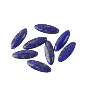 Piedras Preciosas de Lapislázuli Natural Pulido de Alta Calidad, Corte Pera, 10x14mm y 8x12mm, Cabujón Azul, Piedras Sueltas, Precio al por Mayor - Product Image 1