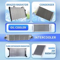 Radiateur de voiture en aluminium extensible, pièces automobiles au prix d'usine GDST, réservoir d'eau de radiateur de voiture pour VW Jeep Peugeot Renault