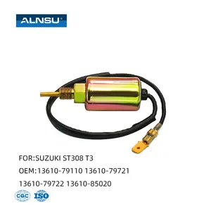 Katup klep penutup Solenoid untuk Suzuki ST308 T3 13610-79110 13610-79721