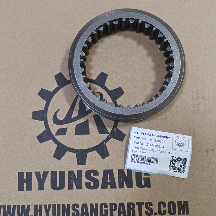 ZTAM-00523 Gear Ring & ZTAM-00524 Change Selector for Excavators