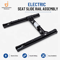 Ensemble de rail de glissière de siège électrique universel, rail de siège motorisé réglable pour la mise à niveau des sièges de voiture, MPV, fourgonnette, camping-car